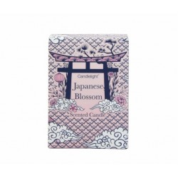 Candlelight Japanese Blossom Boxed Candle in Gift Box Wild Cheery Scent, 220g