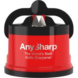 AnySharp Knife Sharpener, Red