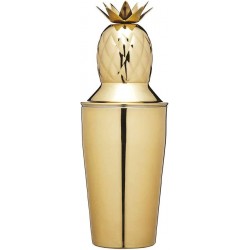 BarCraft Pineapple Mini Pineapple Cocktail Shaker, 325ml 