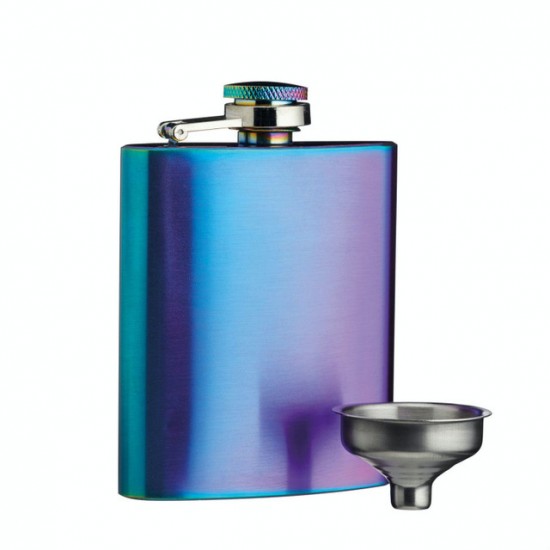 Shop quality BarCraft Exotic Rainbow Hip Flask with Easy Pour Funnel, 100ml in Kenya from vituzote.com Shop in-store or online and get countrywide delivery!