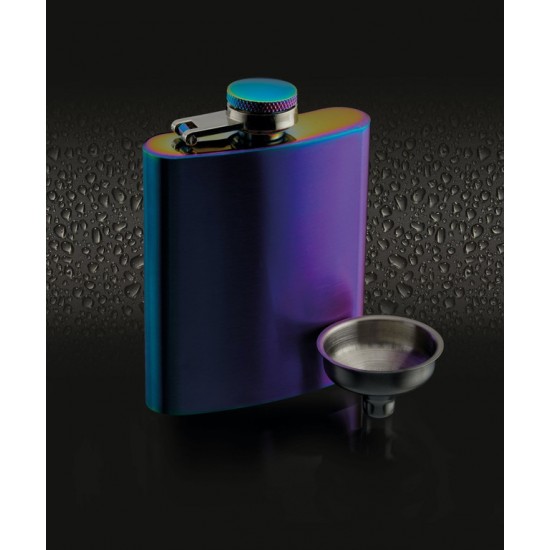 Shop quality BarCraft Exotic Rainbow Hip Flask with Easy Pour Funnel, 100ml in Kenya from vituzote.com Shop in-store or online and get countrywide delivery!