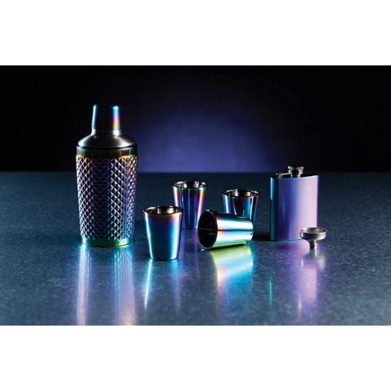 Shop quality BarCraft Exotic Rainbow Hip Flask with Easy Pour Funnel, 100ml in Kenya from vituzote.com Shop in-store or online and get countrywide delivery!