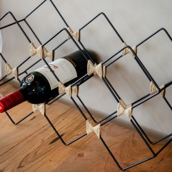 BarCraft Iron Wire Wine Rack