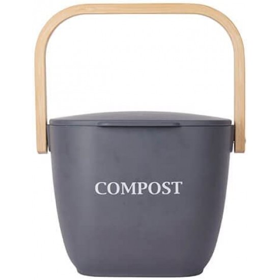 Natural Elements Kitchen Compost Bin , Bamboo Fibre, Grey, NECOMPGRY Shop quality Natural Elements Kitchen Compost Bin , Bamboo Fibre, Grey in Kenya from vituzote.com Shop in-store or online and get countrywide delivery!