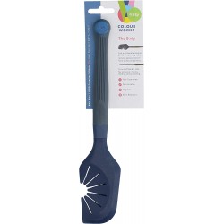 Colourworks Brights Navy "The Swip" Whisk and Bowl Scraper
