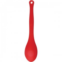 Colourworks Silicone Cooking Spoon with Measurement Markings, Red