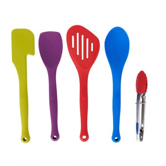 Shop quality Colourworks Silicone Kitchen Utensils Set, 5-Piece in Kenya from vituzote.com Shop in-store or online and get countrywide delivery!