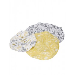 Natural Elements Organic Cotton Bowl Covers, 3-Pack