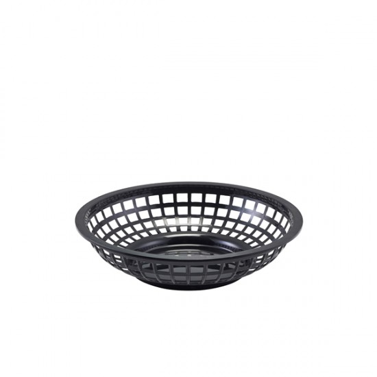 Shop quality Neville GenWare Round Fast Food Basket Black, 20cm 20 x 5cm (Dia x H) in Kenya from vituzote.com Shop in-store or online and get countrywide delivery!
