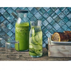 Neville Genware Fonte Glass Carafe, 1.2 Litres