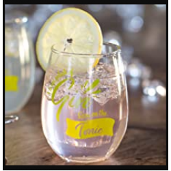 Barcraft Stemless Gin and Tonic Glass - 250ml 
