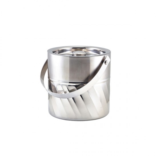 Shop quality Neville GenWare Stainless Steel Swirl Ice Bucket 18 x 18cm (Dia x H) in Kenya from vituzote.com Shop in-store or online and get countrywide delivery!