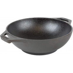 Lodge Pre-Seasoned Mini Cast Iron Wok - 9 Inch