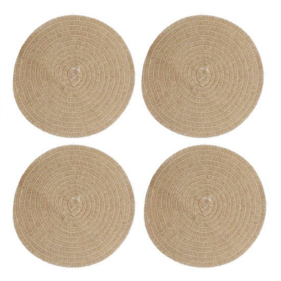 Shop quality Creative Tops Set of 4 Jute Placemats, Natural Hessian Round Table Mats, 41cm in Kenya from vituzote.com Shop in-store or online and get countrywide delivery!