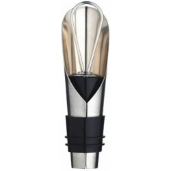 BarCraft Stainless Steel Wine Pourer with Stopper