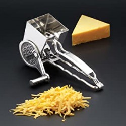 Master Class Deluxe Stainless Steel Rotary Cheese Grater