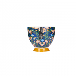 Kitchen Craft China Dusk Floral Footed Mug, 400ml 