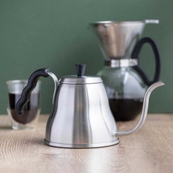 La Cafetière Stove Top Pour Over Kettle, Stainless Steel, 1 Litre