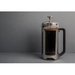 La Cafetière Roma Cafetiere, 8-Cup, Stainless Steel Finish, 1 Litre