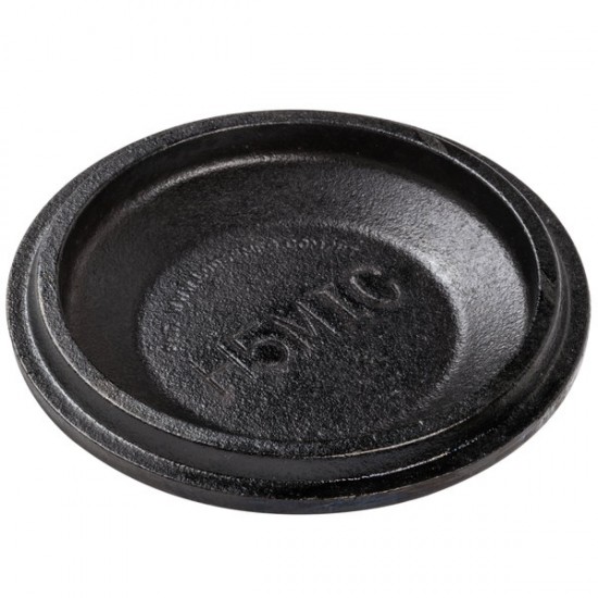 Lodge H5MS 5 Pre-Seasoned Heat-Treated Mini Cast Iron Skillet with Cover