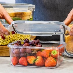 Master Class Eco Snap Food Storage Container, 1.4 Litre, Square