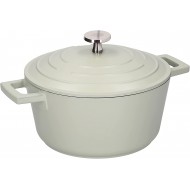 Master Class Cast Aluminium Casserole Dish, 4 Litre, Mint Green