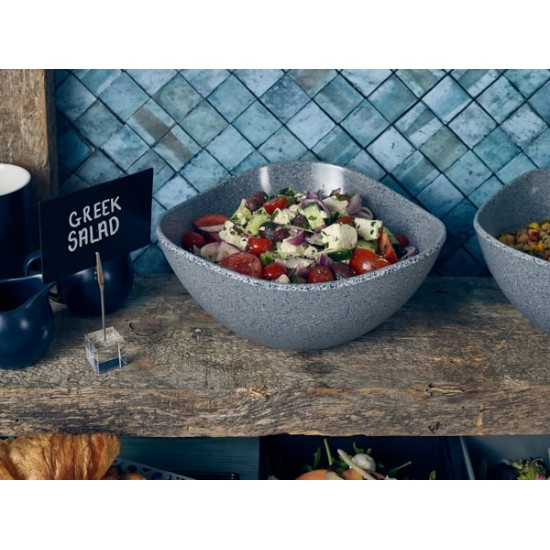 Shop quality Neville Genware Grey Granite Melamine Triangular Buffet Bowl 25cm in Kenya from vituzote.com Shop in-store or online and get countrywide delivery!
