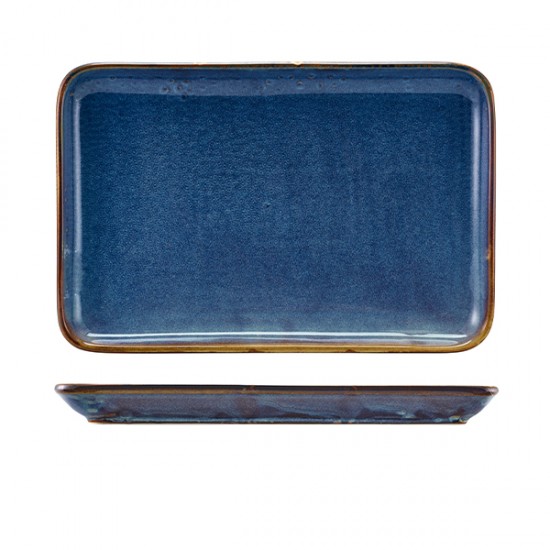 Shop quality Neville Genware Terra Porcelain Aqua Blue Rectangular Platter, 30 x 20cm in Kenya from vituzote.com Shop in-store or online and get countrywide delivery!