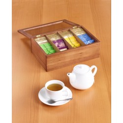 Neville Genware Acacia Wood Tea Box