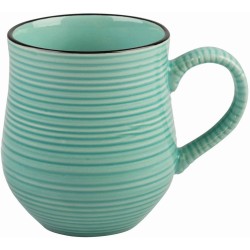 La Cafetière Mysa Ceramic Brights Mug, Aqua - 400ml