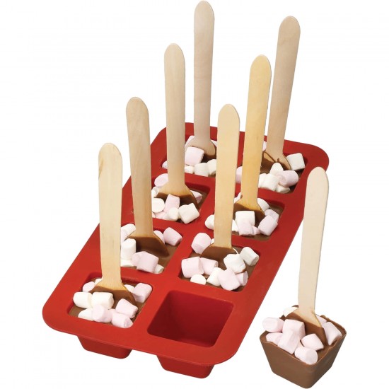 Shop quality La Cafetière Hot Chocolate Mould with 24-Pack Spoons, Red in Kenya from vituzote.com Shop in-store or online and get countrywide delivery!