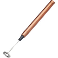 La Cafetière Battery-Powered Milk Frother, Copper Effect