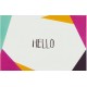 Shop quality Modern Hello Designs Blank Card Envelope Greeting Card in Kenya from vituzote.com Shop in-store or get countrywide delivery!