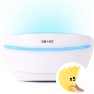 Duronic Fly Killer Wall Sconce | UV Lamp Attracts Mosquitoes and Flying Insects