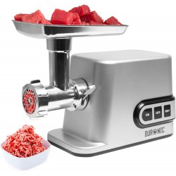 Duronic Electric Meat Grinder and Mincer | Burger, Sausage & Mince Maker | Powerful Motor: 3000W Max 