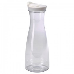 Neville GenWare Polycarbonate Carafe With Lid, 1Litre