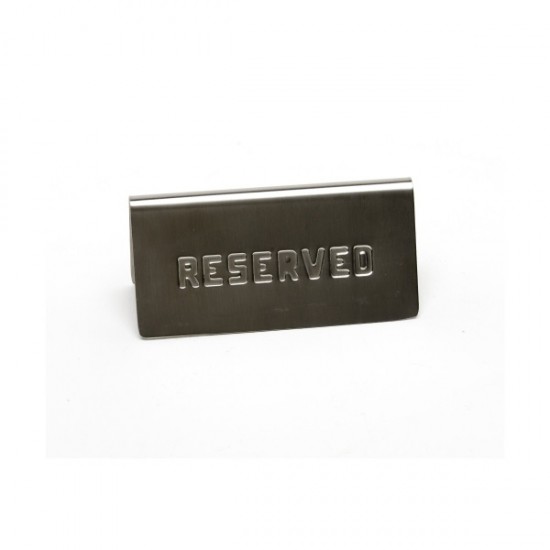 Shop quality Neville GenWare Stainless Steel Reserved Table Sign in Kenya from vituzote.com Shop in-store or online and get countrywide delivery!