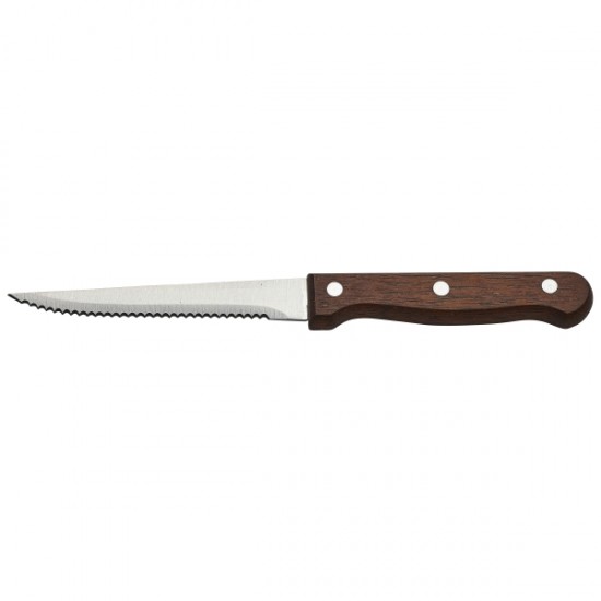 Shop quality Neville Genware Steak Knife Dark Wood Handle Full Tang  21.5cm (L) ( Sold Per Piece) in Kenya from vituzote.com Shop in-store or online and get countrywide delivery!