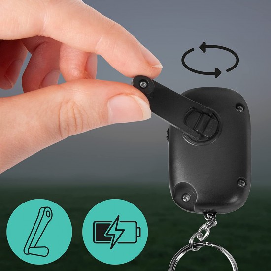 Shop quality Duronic Keyring LED Torch | Pocket Flashlight | 2-Way Charging: Wind Up and Solar Panel No Batteries Needed in Kenya from vituzote.com Shop in-store or online and get countrywide delivery!