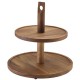 Shop quality Neville Genware Acacia Wood Two Tier Cake Stand in Kenya from vituzote.com Shop in-store or online and get countrywide delivery!