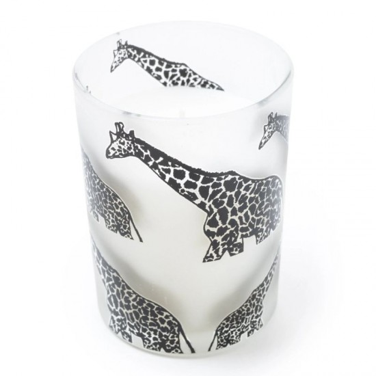 Shop quality Candlelight Single Wick Round Candle Giraffe Print Amber & Shea 10.5cm in Kenya from vituzote.com Shop in-store or online and get countrywide delivery!
