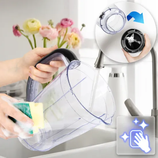 Shop quality Duronic Jug Blender BPA Free 1.5L Smoothie Maker for Ice Slushies Protein Shakes Baby Food & Soups 500W Electric Blenders with Removable Blades Soup Makers with Pulse - 1Year Warranty in Kenya from vituzote.com Shop in-store or online and