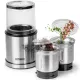 Duronic Electric Coffee Grinder Spice Mill with 2 in1 Wet & Dry Stainless Steel Cups 200W Grinder for Spices 200W Grinding Mini Hopper for Coffee Beans, Herbs, Nuts - 1Year Warranty, CG421 Shop quality Duronic Electric Coffee Grinder Spice Mill with 2 in1 Wet & Dry Stainless Steel Cups 200W Grinder for Spices 200W Grinding Mini Hopper for Coffee Beans, Herbs, Nuts - 1Year Warranty in Kenya from vituzote.com Shop in-store or online and g