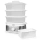 Duronic 3 Tier Food Steamer FS95 Electric Veggie Steamers for Food Cooking Kitchen Steamer for Eggs Rice Meat Momos & Steaming Fish Baby Food Steamer Steam Cooker 9L Steamer Pot-1YR Warranty, FS95 Shop quality Duronic 3 Tier Food Steamer FS95 Electric Veggie Steamers for Food Cooking Kitchen Steamer for Eggs Rice Meat Momos & Steaming Fish Baby Food Steamer Steam Cooker 9L Steamer Pot-1YR Warranty in Kenya from vituzote.com Shop in-store or onl