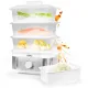 Duronic 3 Tier Food Steamer FS95 Electric Veggie Steamers for Food Cooking Kitchen Steamer for Eggs Rice Meat Momos & Steaming Fish Baby Food Steamer Steam Cooker 9L Steamer Pot-1YR Warranty, FS95 Shop quality Duronic 3 Tier Food Steamer FS95 Electric Veggie Steamers for Food Cooking Kitchen Steamer for Eggs Rice Meat Momos & Steaming Fish Baby Food Steamer Steam Cooker 9L Steamer Pot-1YR Warranty in Kenya from vituzote.com Shop in-store or onl