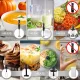 Duronic Electric Hand Blenders Handheld Immersion Blender Stainless Steel Food Mixer, 350W