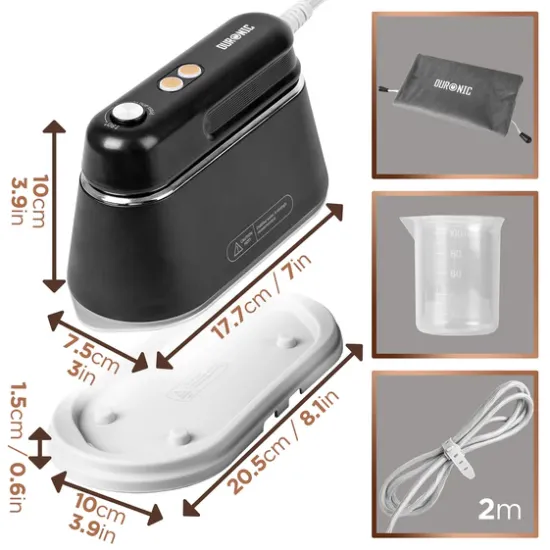 Duronic Steam Irons Travel Iron, Garment Steamers, Handheld Vertical Steamer for Travel, Holiday Quilting Craft, Crease Wrinkle Remover - Black(1 Year Warranty), HS90BK Shop quality Duronic Steam Irons Travel Iron, Garment Steamers, Handheld Vertical Steamer for Travel, Holiday Quilting Craft, Crease Wrinkle Remover - Black(1 Year Warranty) in Kenya from vituzote.com Shop in-store or online and get countrywide delivery!