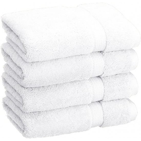 Shop quality Solid Egyptian Cotton Hand Towel Set, 4-Pieces, White (  20" x 30") in Kenya from vituzote.com Shop in-store or online and get countrywide delivery!