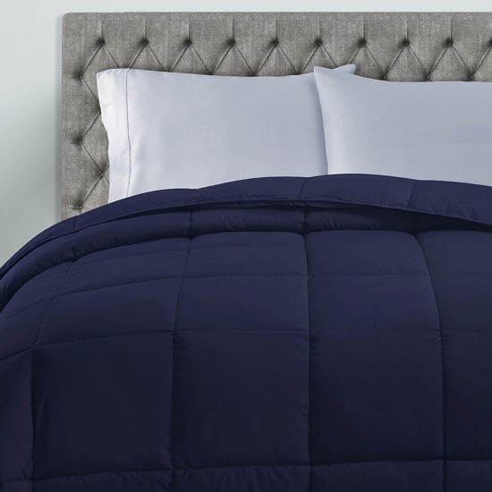 Shop quality Superior All-Season Down Alternative Comforter with Baffle Box Construction, Twin, Navy Blue in Kenya from vituzote.com Shop in-store or online and get countrywide delivery!