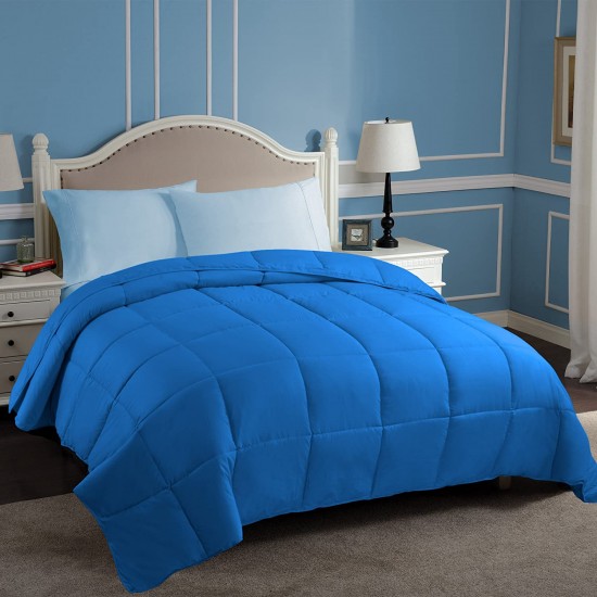 Shop quality Superior All-Season Down Alternative Comforter with Baffle Box Construction, Full/Queen, Aster Blue in Kenya from vituzote.com Shop in-store or online and get countrywide delivery!